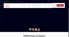 Desktop Screenshot of hotel-schwert.de